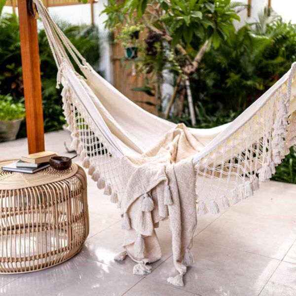 boho haengematte mit fransen 3