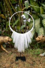 ethnische holzdekoration kayu