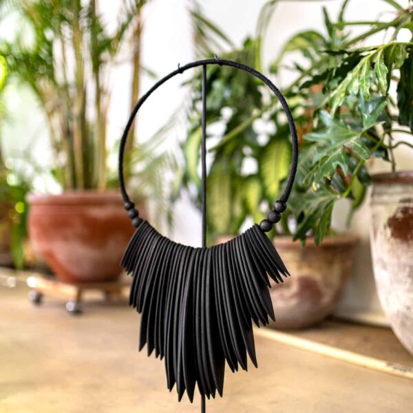 ethnische holzdekoration kayu black 2