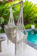 hustawka pleciona ze sznurka boho