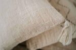 kissenbezug aus rohbaumwolle boho pagi
