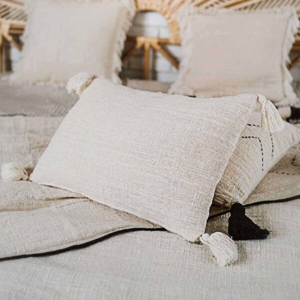 kissenbezug aus rohbaumwolle boho pagi 3
