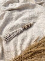 makramee taschenanhaenger dark