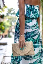 mala torebka pleciona slomkowa z bali kopertowka