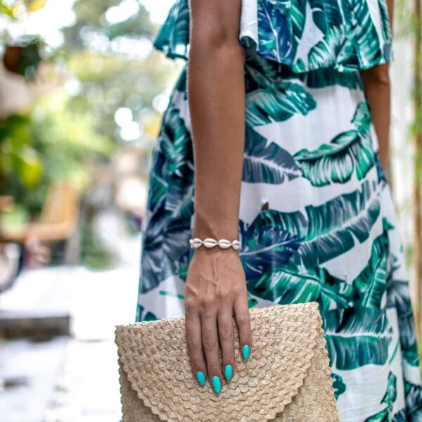 mala torebka pleciona slomkowa z bali kopertowka