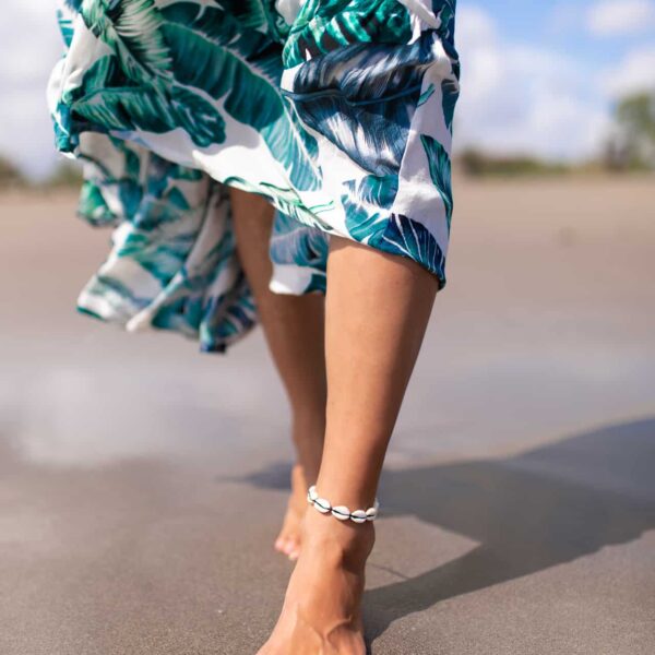 muschel fusskette dunkel