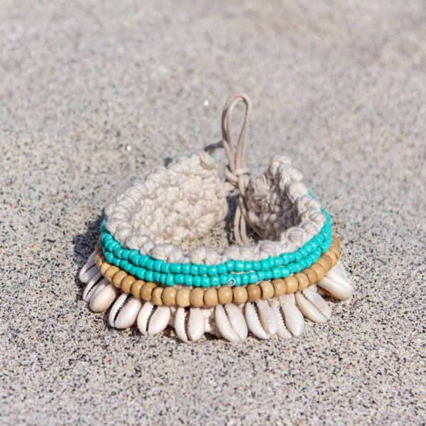 muschel fusskette minzgruen 4