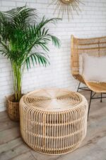 rattan runder kaffeetisch kopi m 2