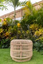 rattan runder kaffeetisch kopi m 3