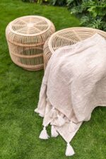 rattan runder kaffeetisch kopi m 4