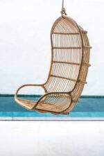 rattan schaukel