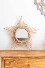 rattan spiegel stern 3