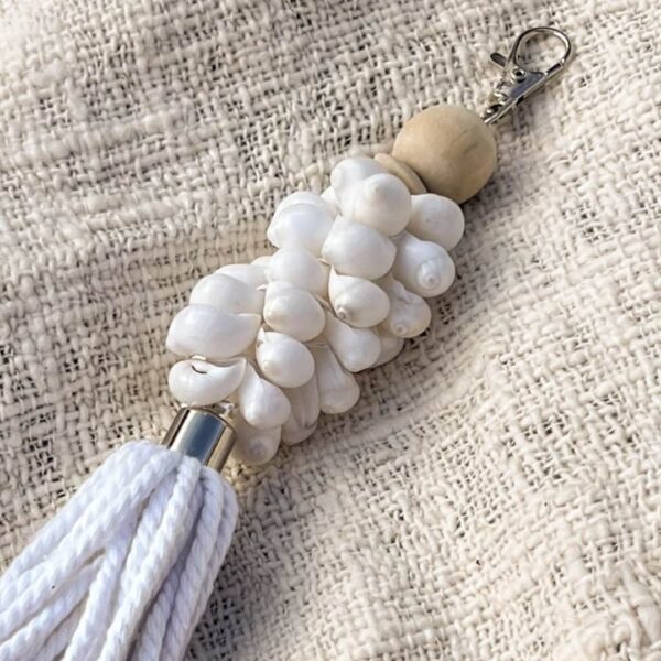 zawieszka makrama white