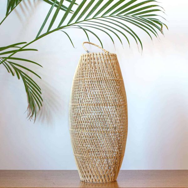 boho rattan lampe apollo 50x22