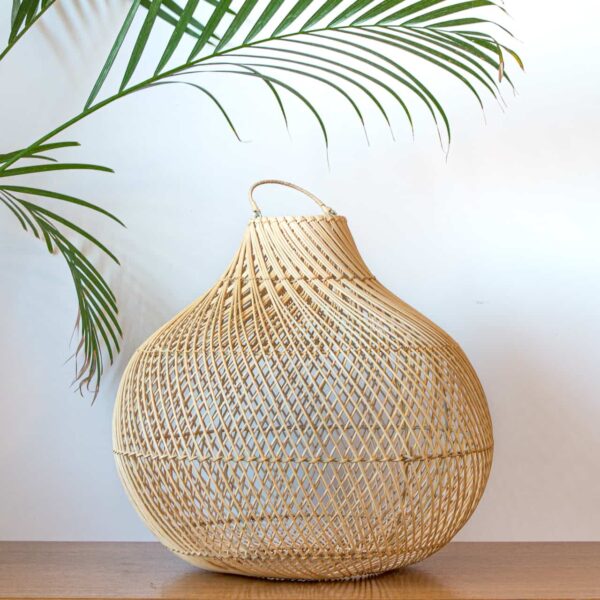 boho rattan lampe pir l 45x50