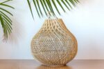 boho rattan lampe pir m 30x30