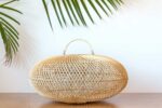 boho rattan lampe ufo m 20x40