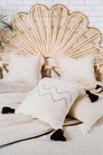 kissenbezug aus rohbaumwolle boho erang