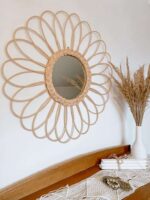 rattan spiegel sonne xl 10