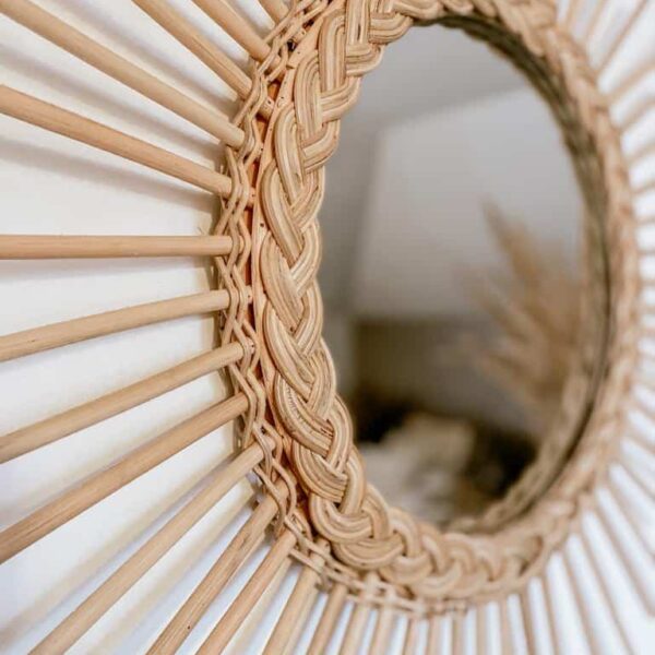 rattan spiegel sonne xl 6