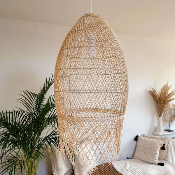 boho rattan lampe lala ubur 90x50