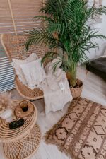 poszewka z juty boho