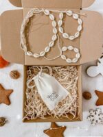 zestaw bizuterii z muszelek dark 4