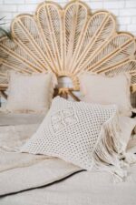 geflochtene makramee boho kissenbezug dua l 8