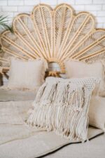 geflochtene makramee boho kissenbezug satu l