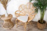 rattan runder kaffeetisch kubu