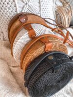 torebki rattanowe z bali