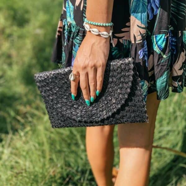 clutch canggu schwarz