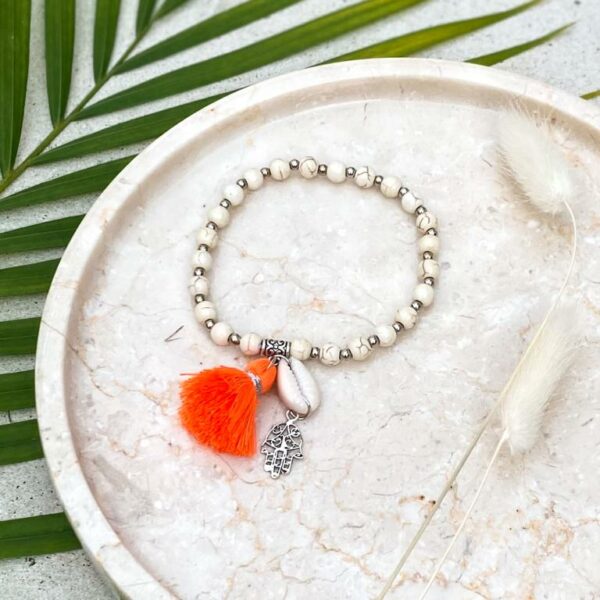 armband fatima creme 34