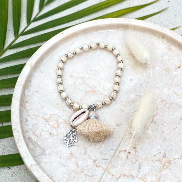 armband fatima creme 36