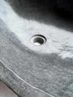 umywalka z kamienia rzecznego 25