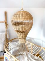 boho rattan lampe balonik 55x35 2