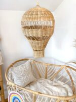boho rattan lampe balonik 55x35 3