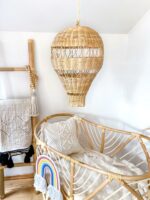 boho rattan lampe balonik 55x35 5