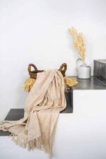 decke aus rohbaumwolle lampu