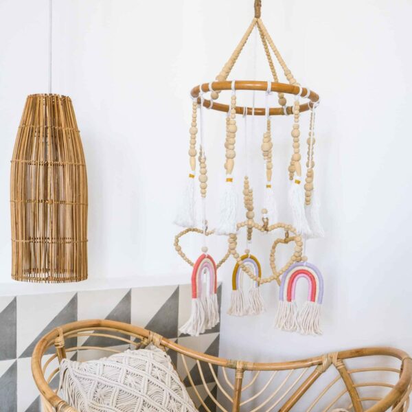 mobiles baby regenbogenbett 2