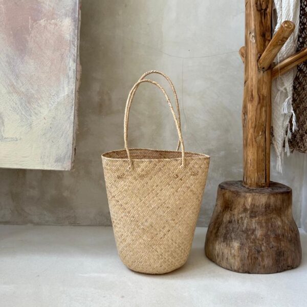 raffia korb handtasche koszyk 2