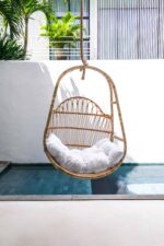 rattan schaukel lotus