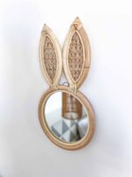 rattan spiegel hase