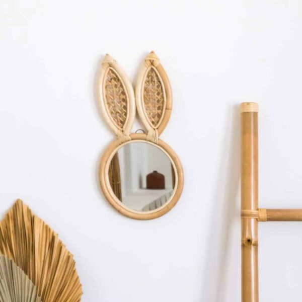 rattan spiegel hase 3