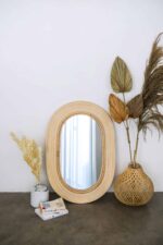 rattan spiegel oval 2
