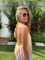 sukienka z fredzlami tie dye 1