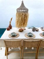 geflochtener lampenschirm alif 40x40