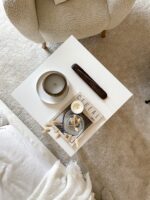 kerze in kokosnuss schale von bali