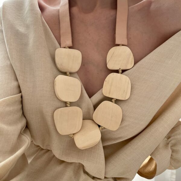 halskette kayu natur 4