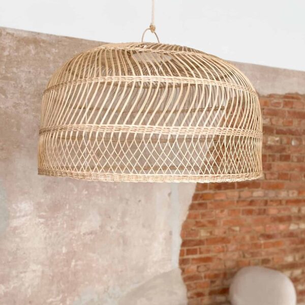 boho rattan lampe kuba xl 60x100 5